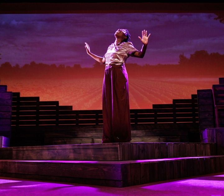 Gabriella McKinley as Celie in The Color Purple